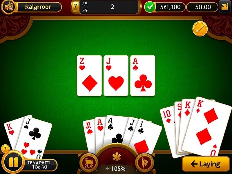 teen patti gold – Online Card Game Tactics